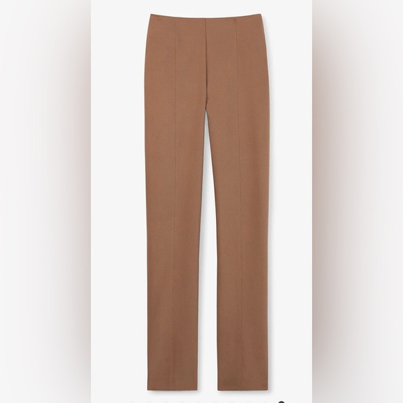 MM Lafleur The Foster Cigarette Pant - PowerStretch Tan Size 0 - Picture 1 of 13